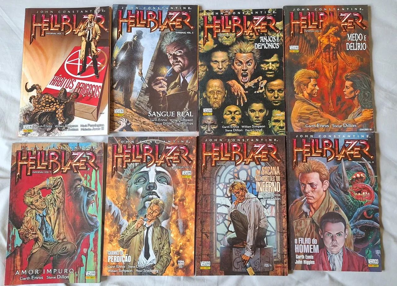 Hellblazer Constantine Origens e Infernal completos  - Foto 2