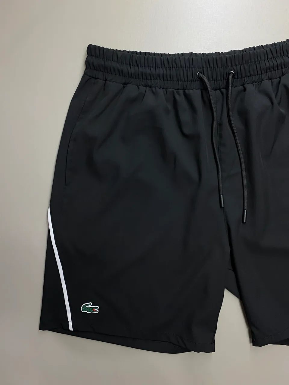 Bermuda Tactel Preta Limitado - Foto 2