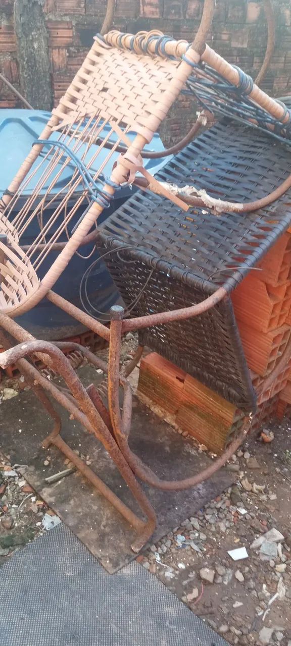 Cadeiras de balanço para reformar  - Foto 2