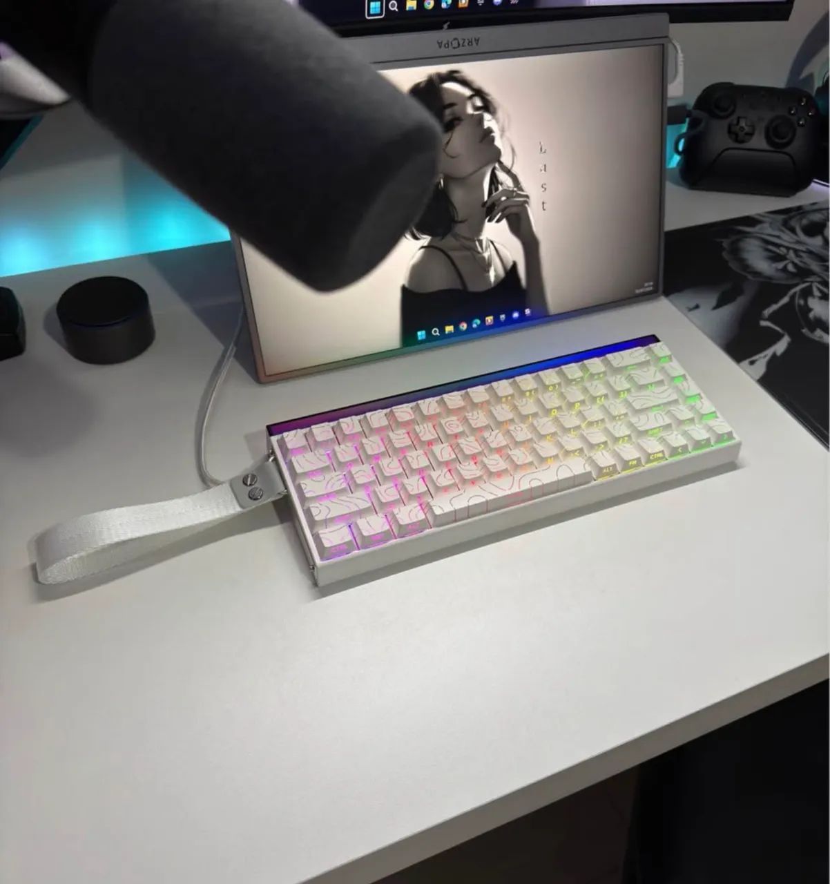 Teclado magnético aula Hero68he  - Foto 2