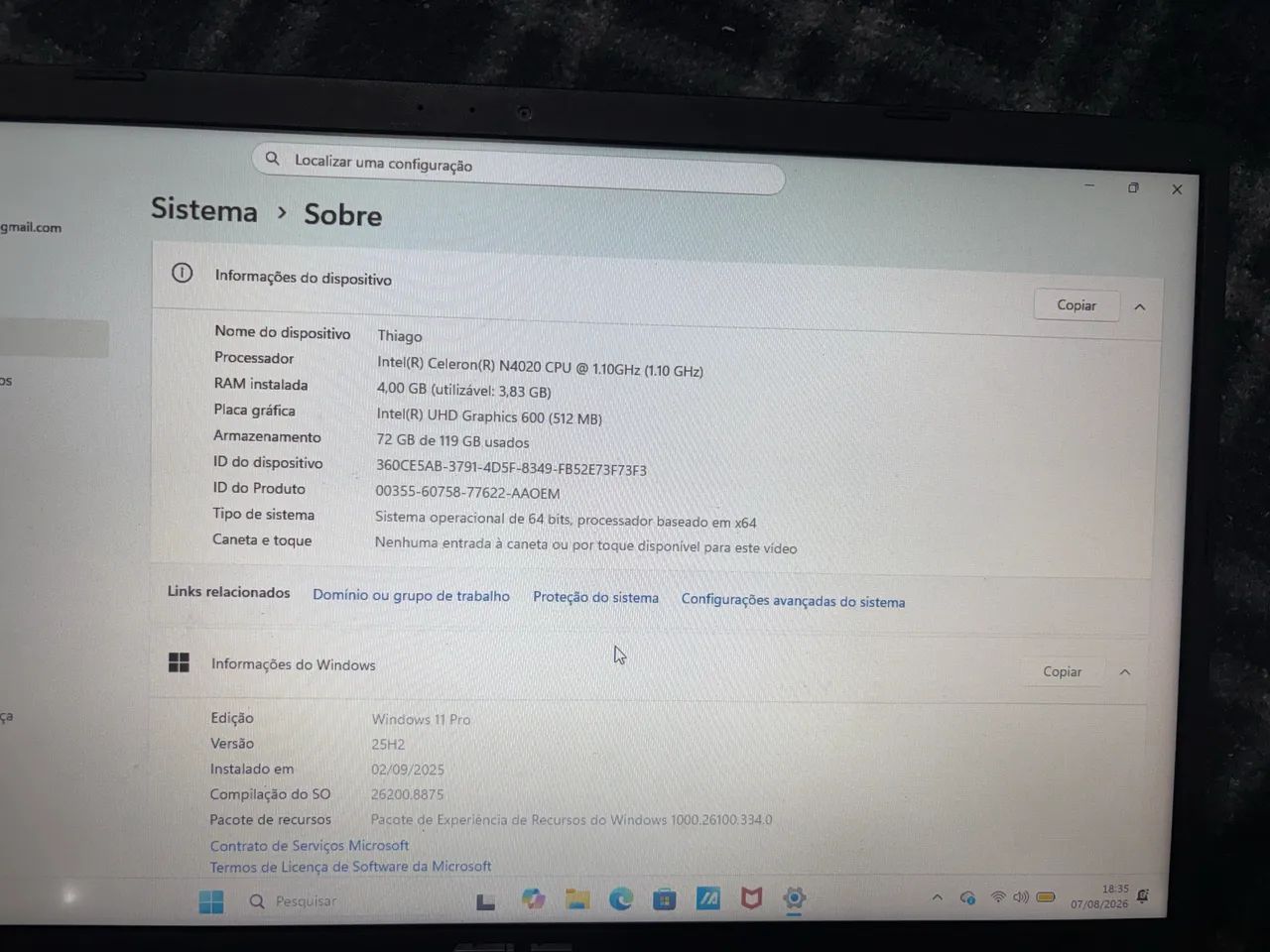 Notebook Asus  - Foto 3