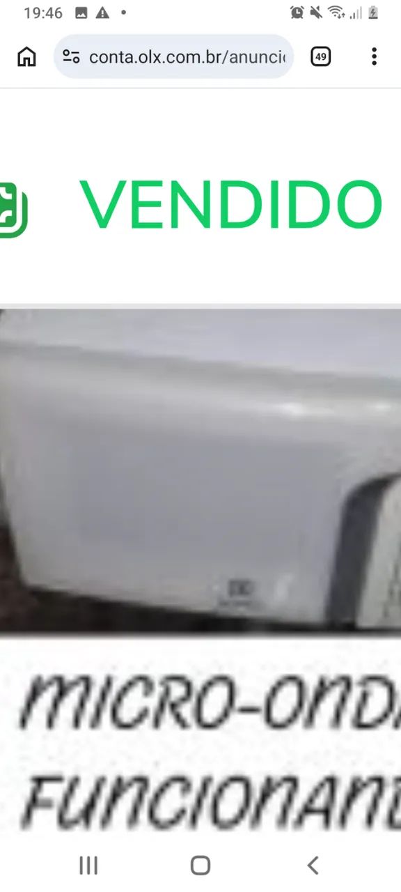 Manutenção em microondas 