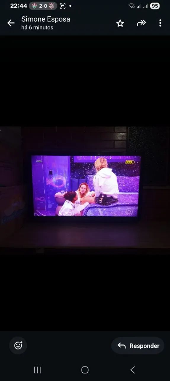 Teve led 43 polegadas samsung, não é smart  - Foto 2