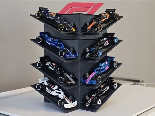 Expositor para Carrinhos Hotwheels Formula 1 - Foto 2