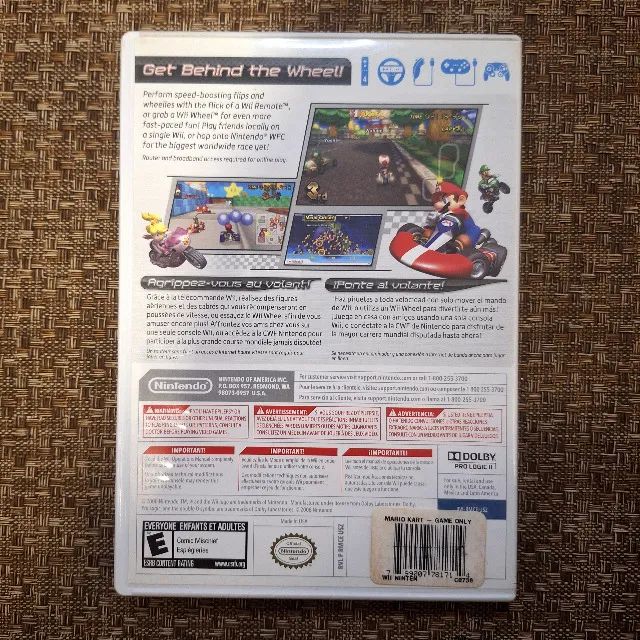 Mario Kart Wii Completo Original Nintendo Wii - Foto 5