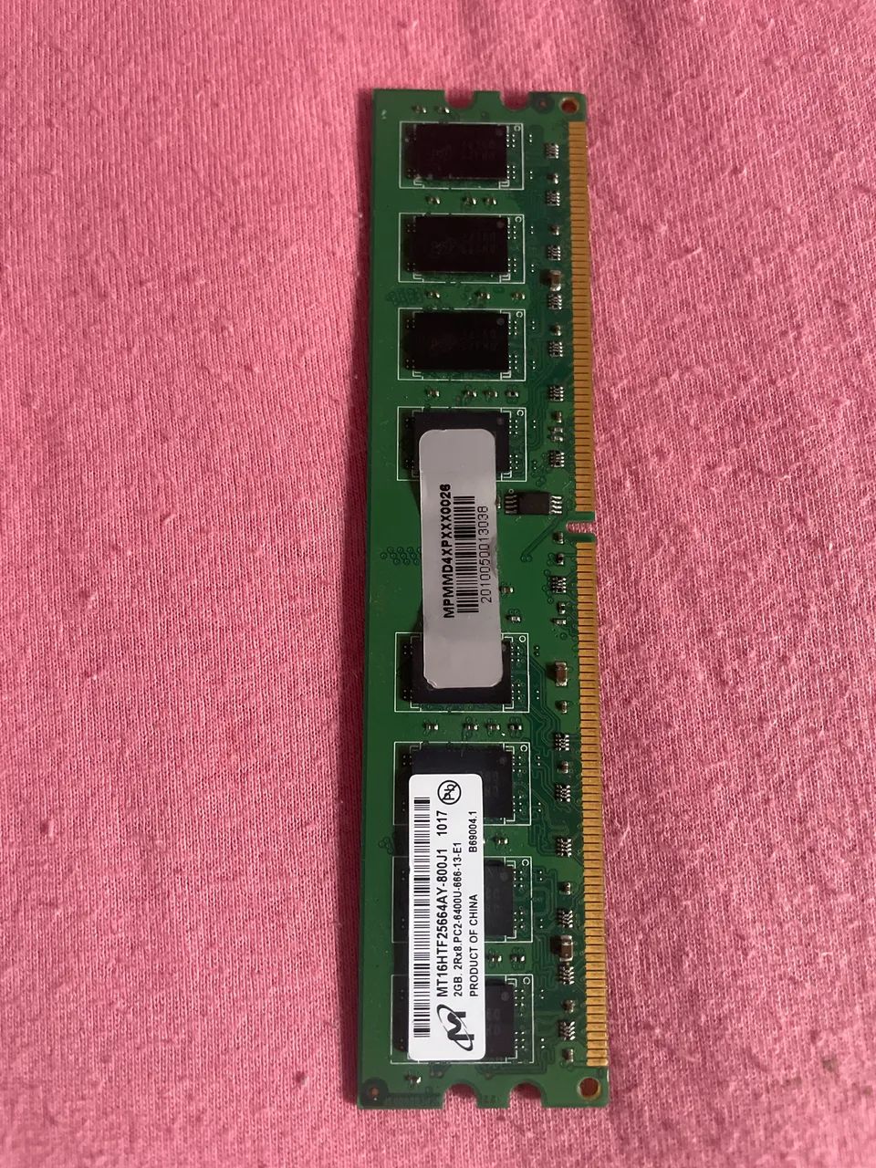 Memória ram 2 gb ddr2