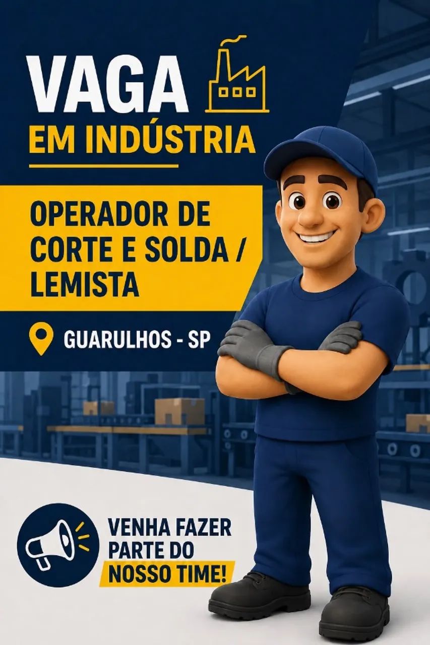 Operador de Corte e Solda / Lemista