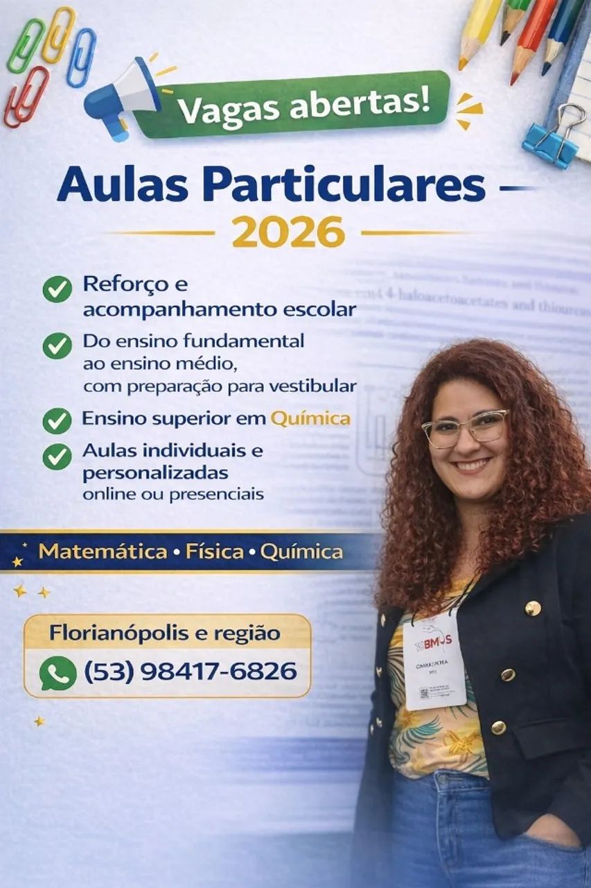 Aulas de Matemática, Física e Química | ENEM e Vestibulares