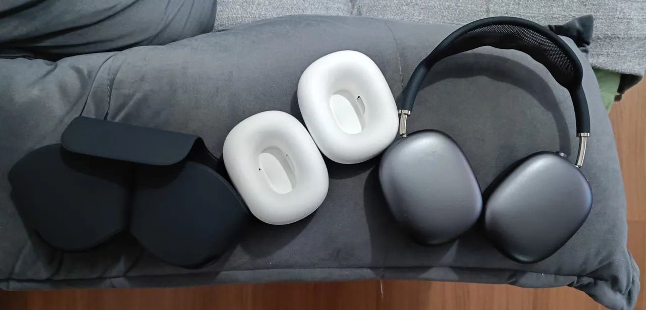 AirPods Max Apple original na cor Space Gray - Fones de Ouvido