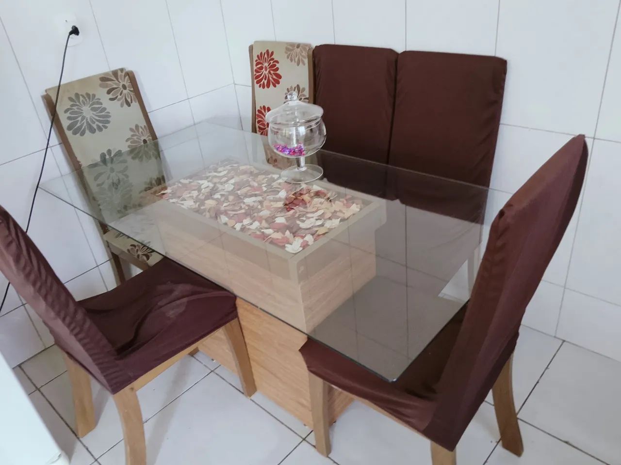 Mesa de tampo de vidro  - Foto 2