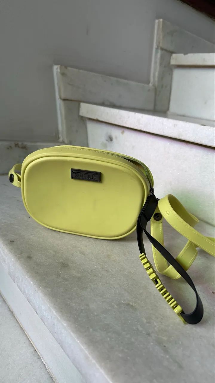 Bolsa Santa Lolla Verde Lima Pequena - Foto 2