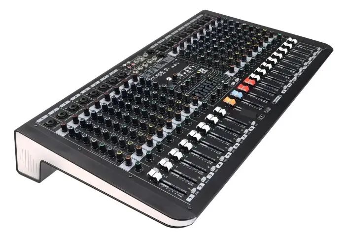 Mesa de Som Staner MX1606FXR 16 Canais Analógica Efeitos Bluetooth