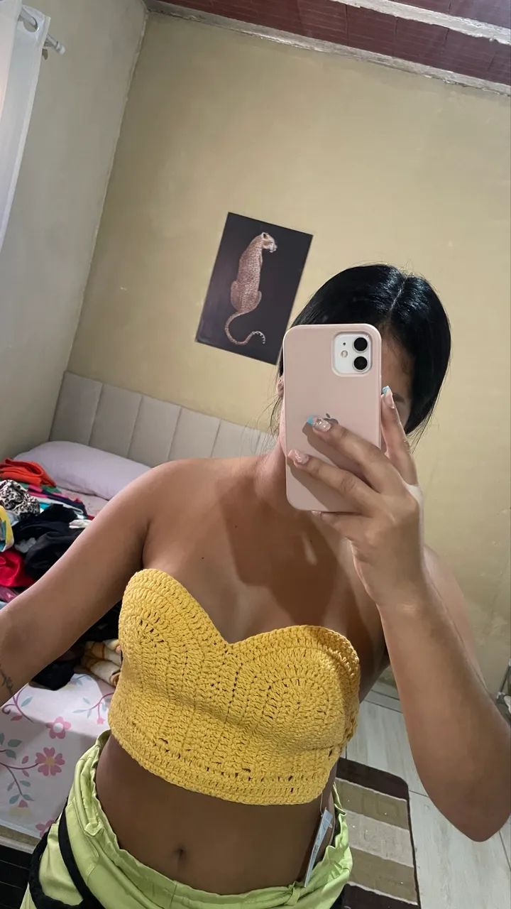 Cropped em crochê  - Foto 2