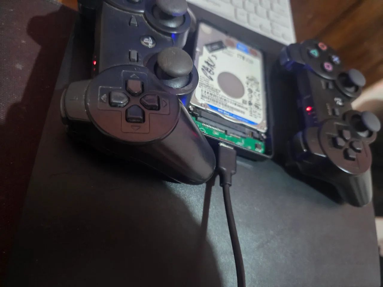 PlayStation 3 completo e hd externo de 1 terá 