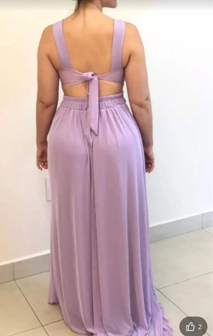 Vestido longo tamanho P - Foto 2