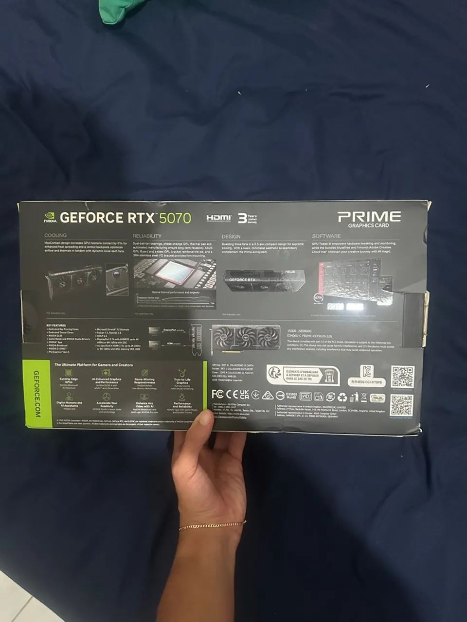 Geforce RTX 5070  - Foto 3