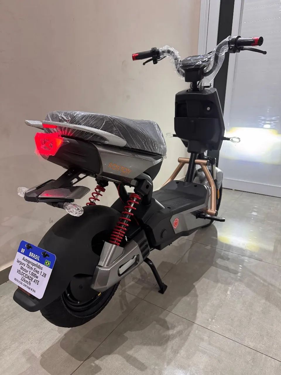 Autopropelido moto eletrica scooter 1000w - Foto 5