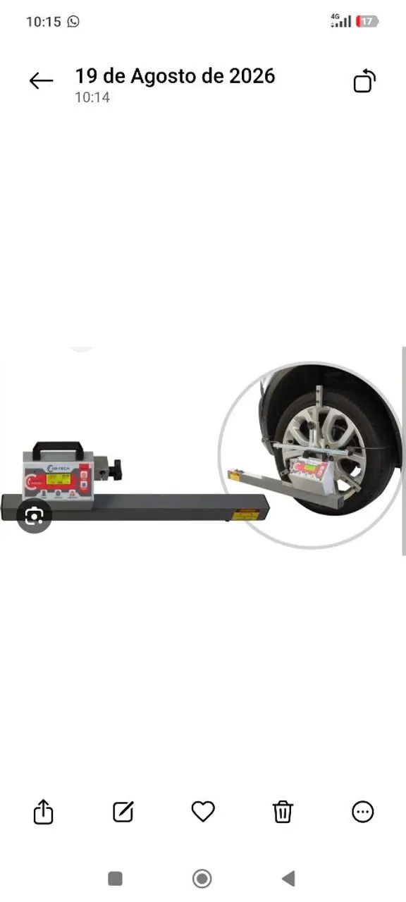 Braços alinhamento Car Tech