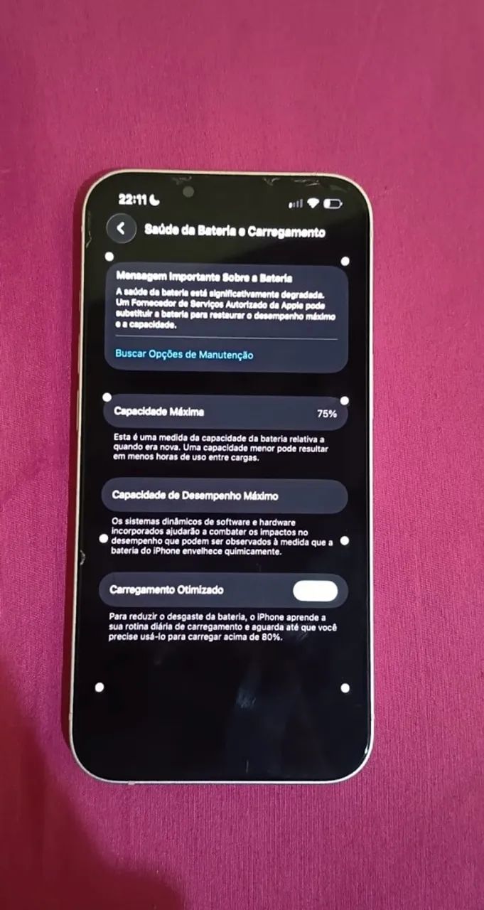 IPHONE 13 BRANCO 128GB - Foto 4