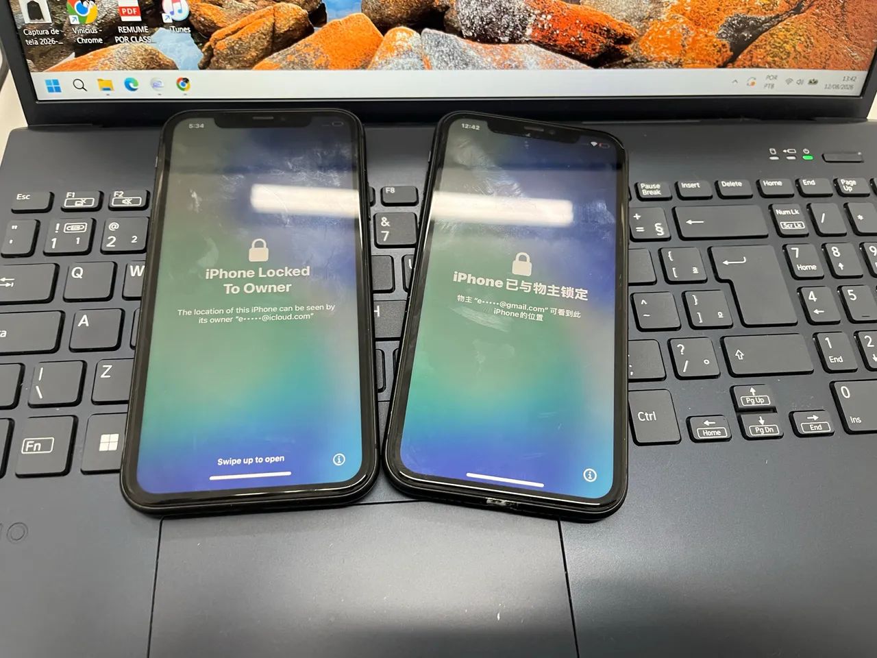 2 IPhone 11 64GB  para peças - Foto 3