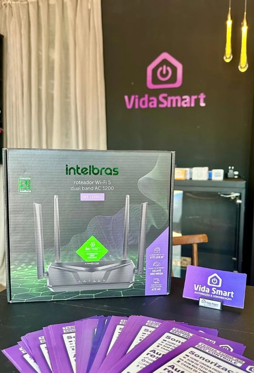 ROTEADOR WIRELESS W5-1200GS - INTELBRAS