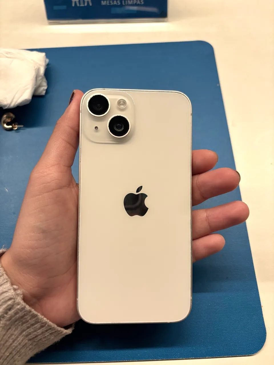 iPhone 14 128GB Branco - Excelente estado - Celulares e
