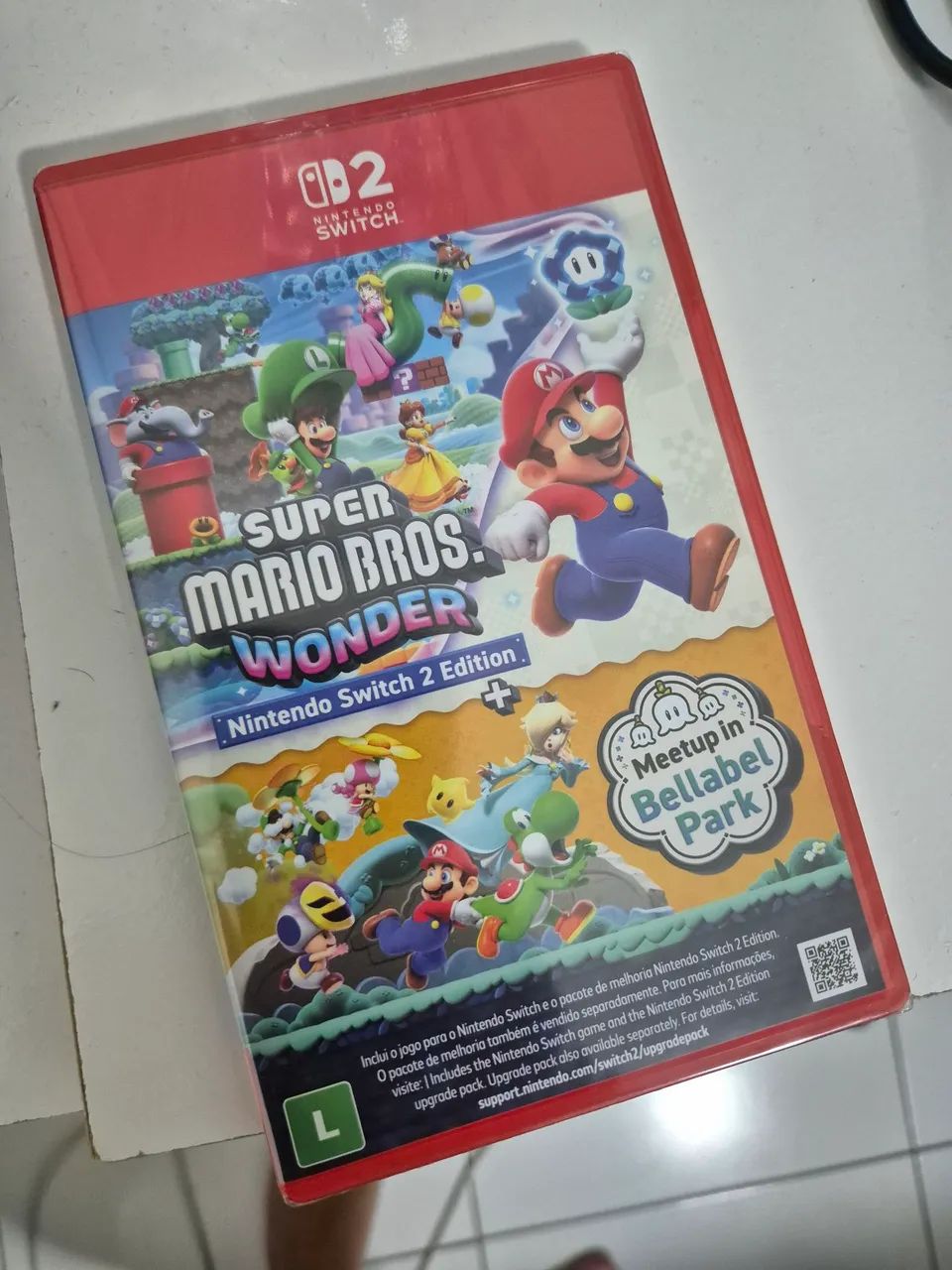 Jogo Mario Wonder Switch 2 + Bellabel Park DLC
