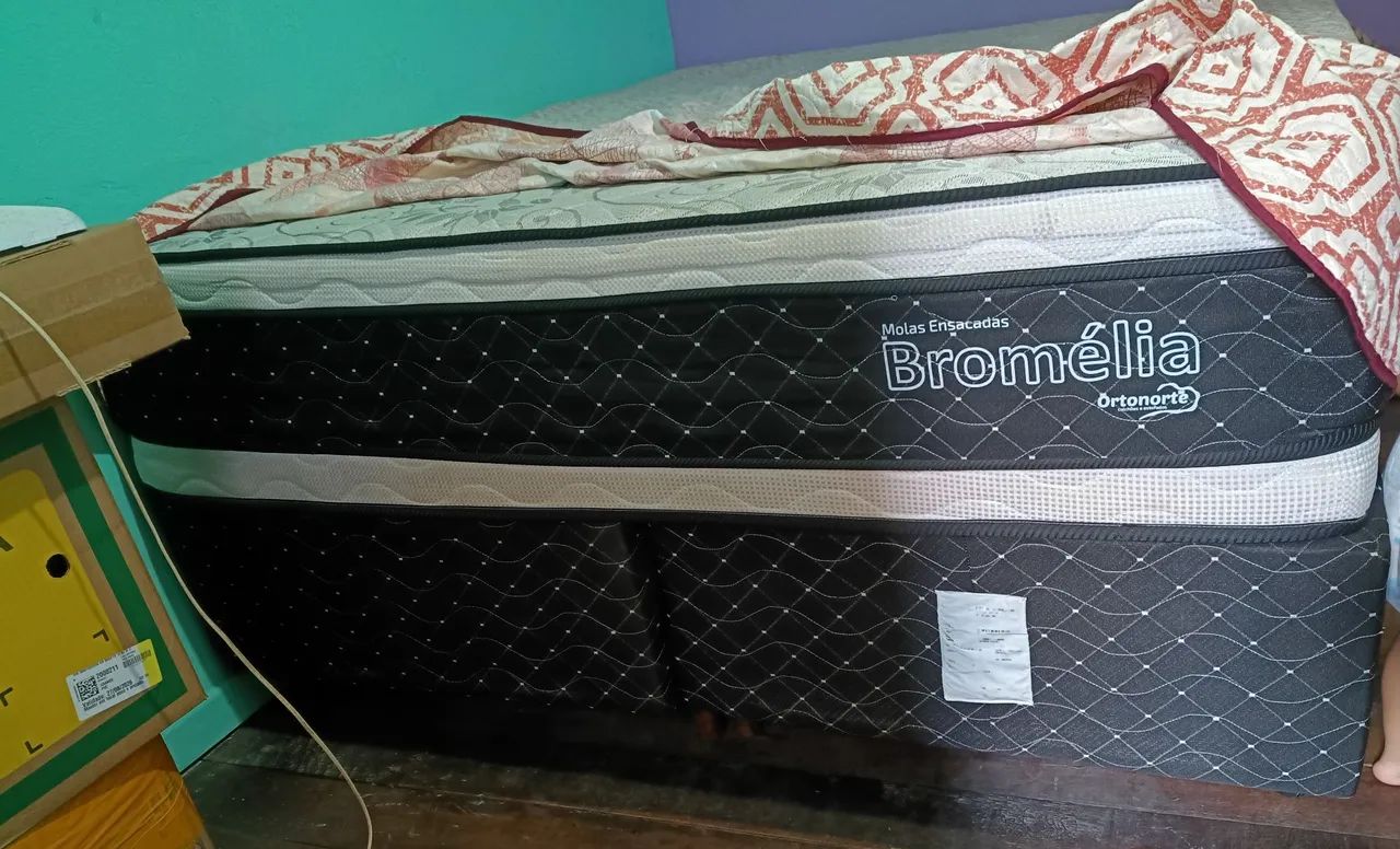 Vendo cama Queen em bom estado  - Foto 2