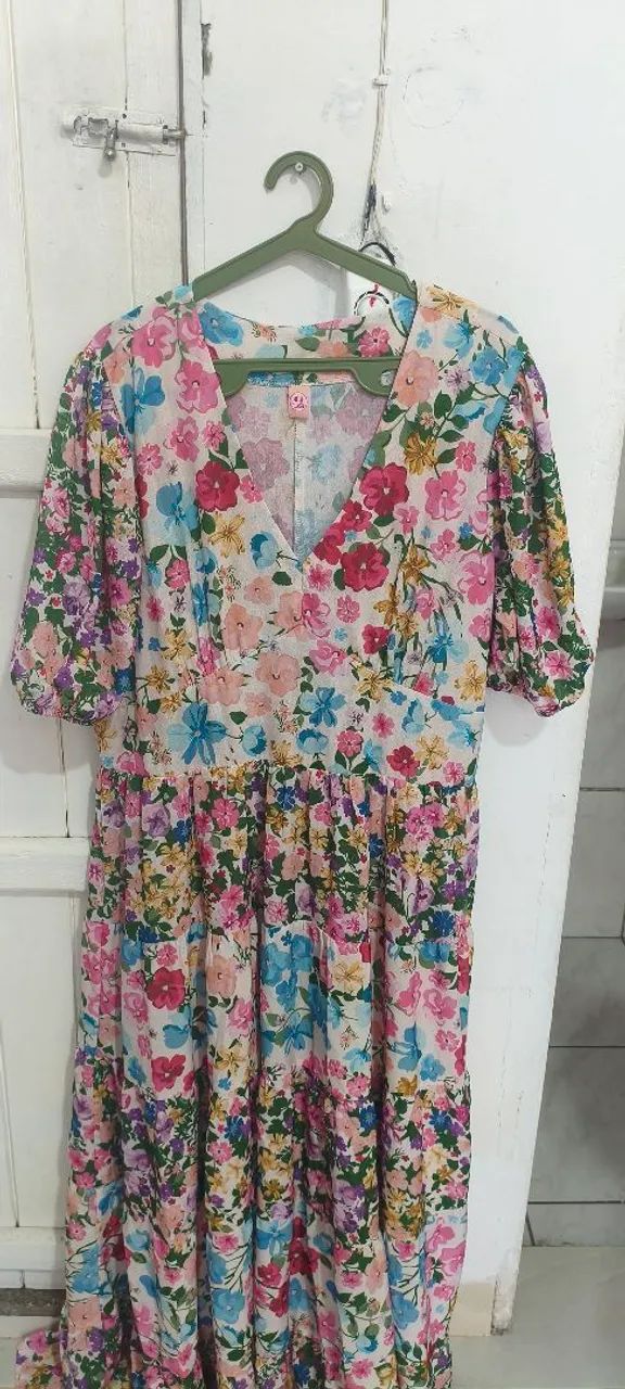 Vestido novo Mila rosa - Foto 2
