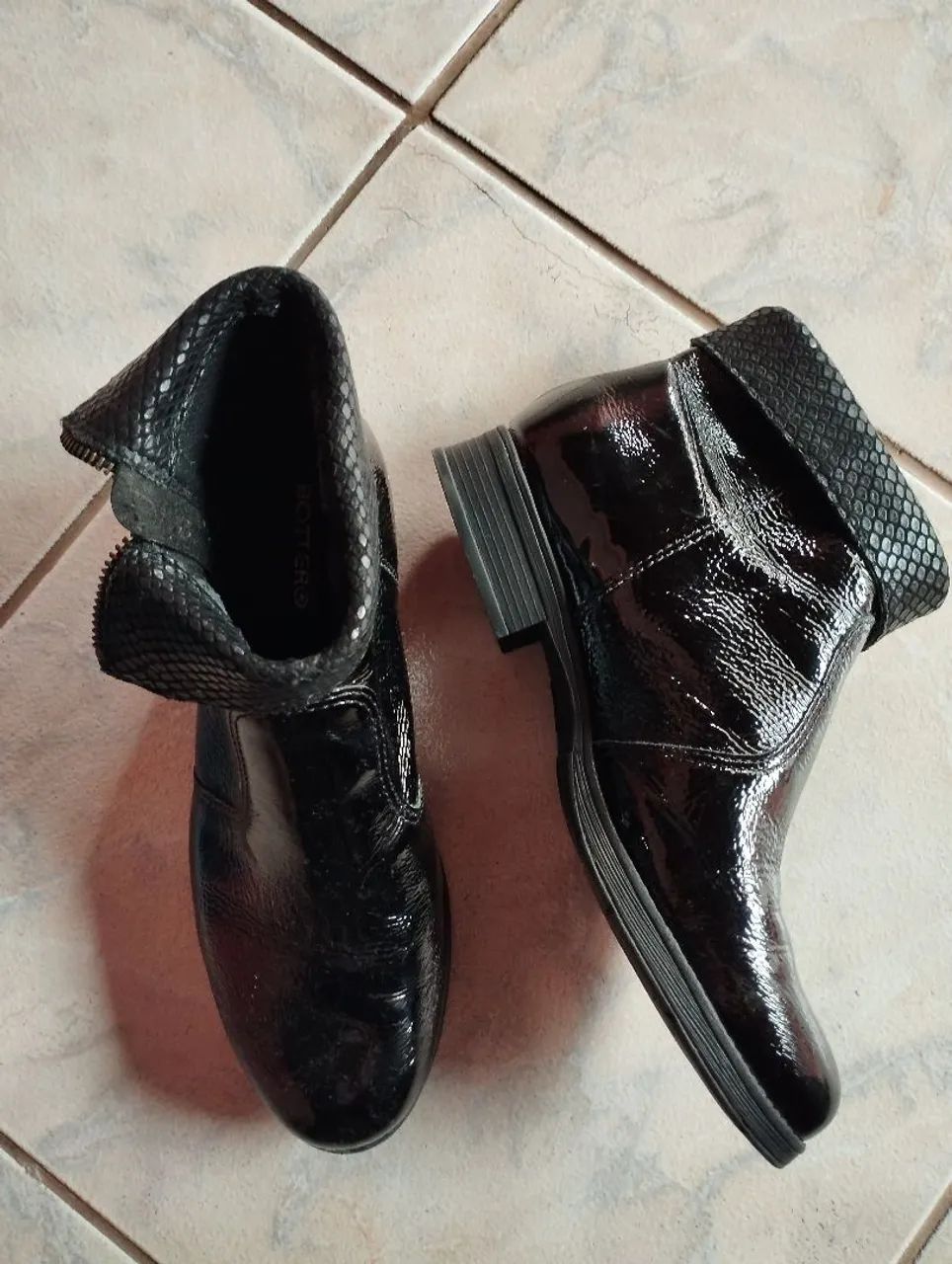 Bota de couro Boterro 