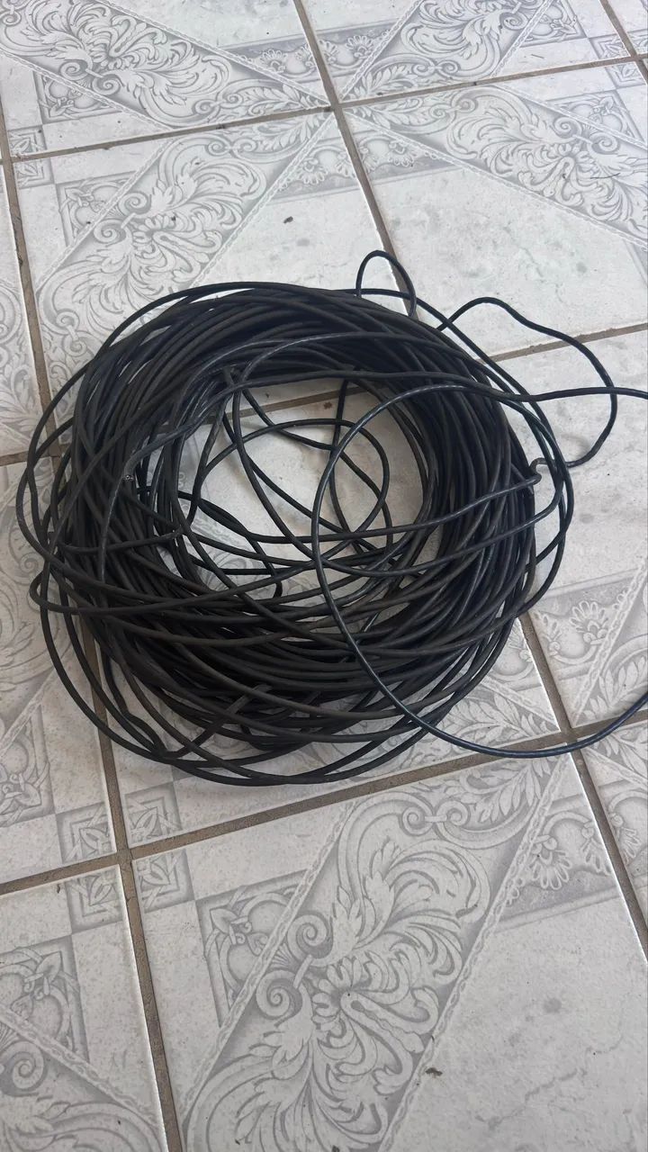 Cabo de Rede Ethernet CAT5e 55 Metros - Cabo de Internet - Foto 2