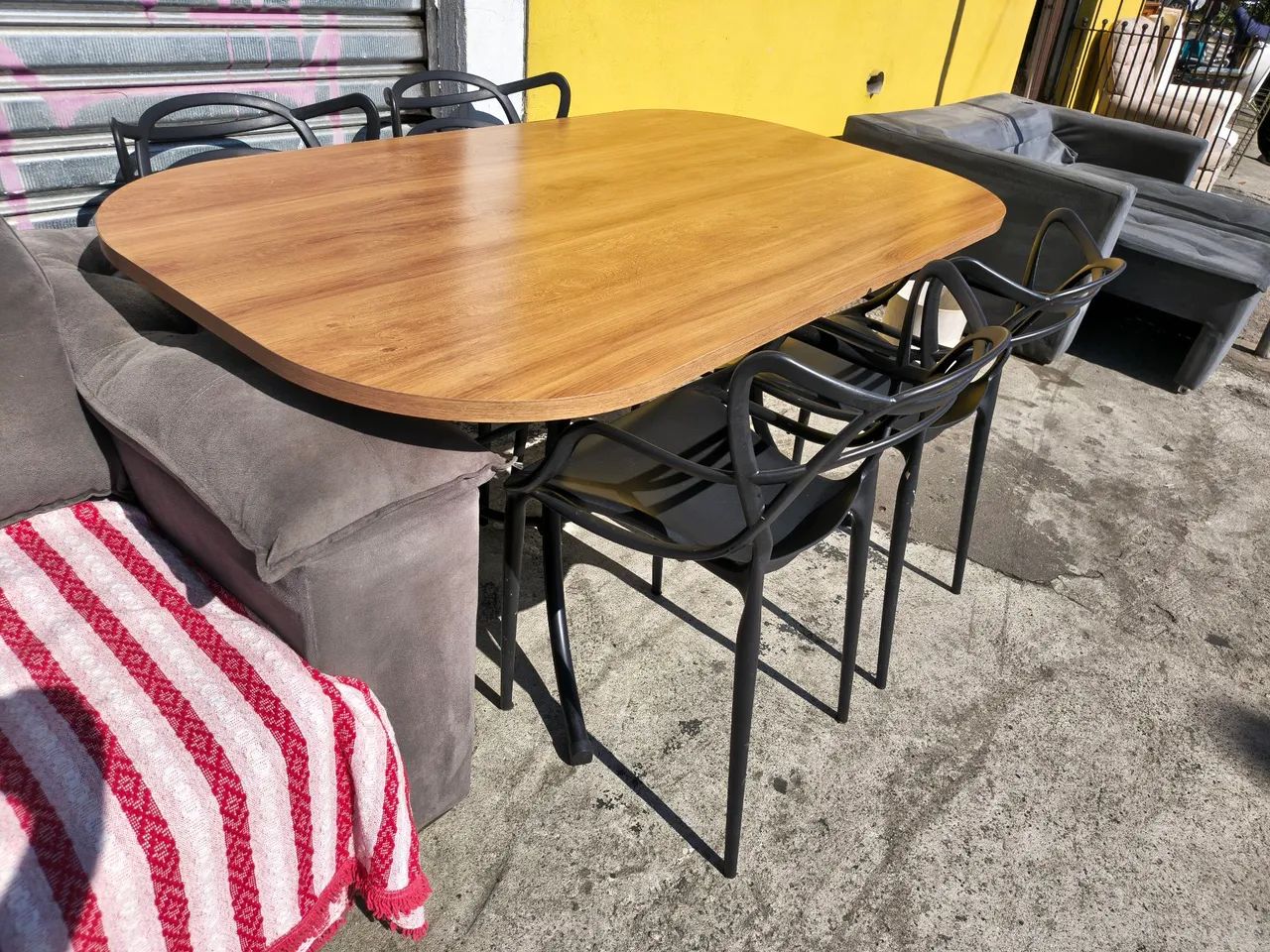 Mesa de jantar com 4 cadeiras Allegra - Foto 5