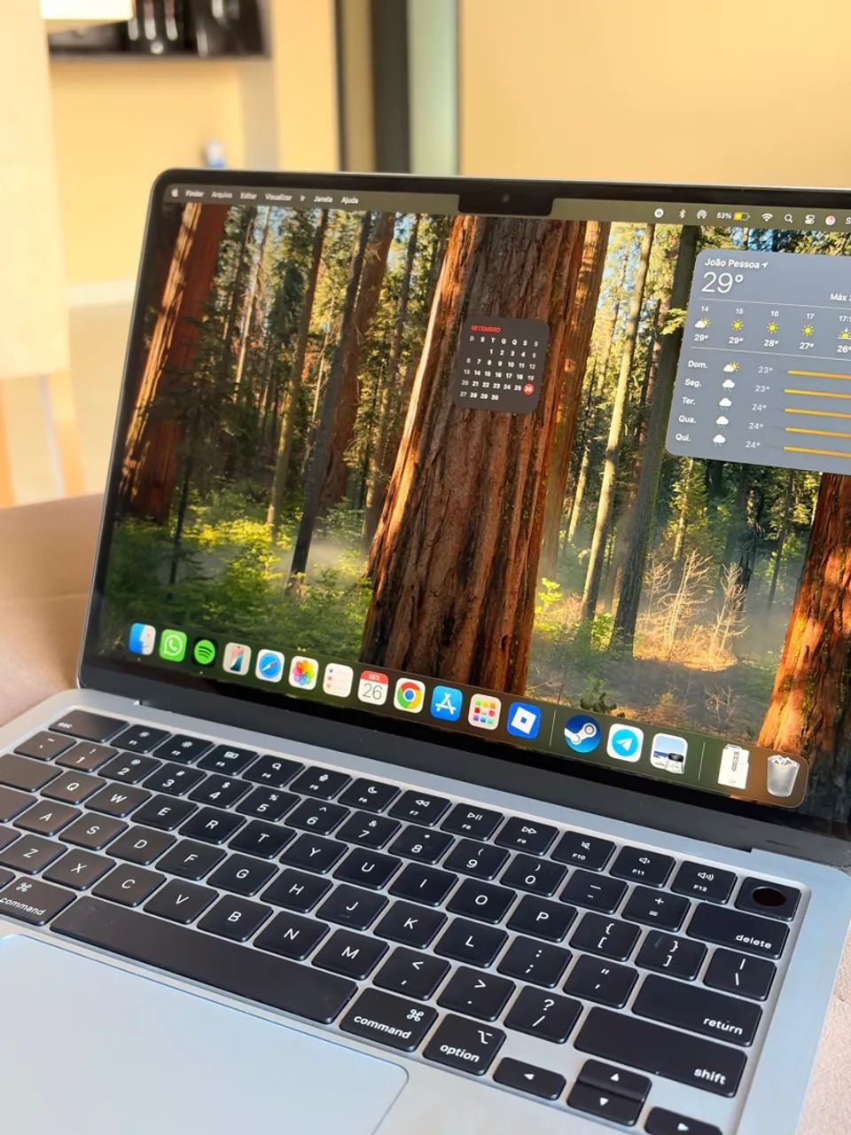 macbook air m4 13 polegadas 16gb - ainda na garantia - Foto 4