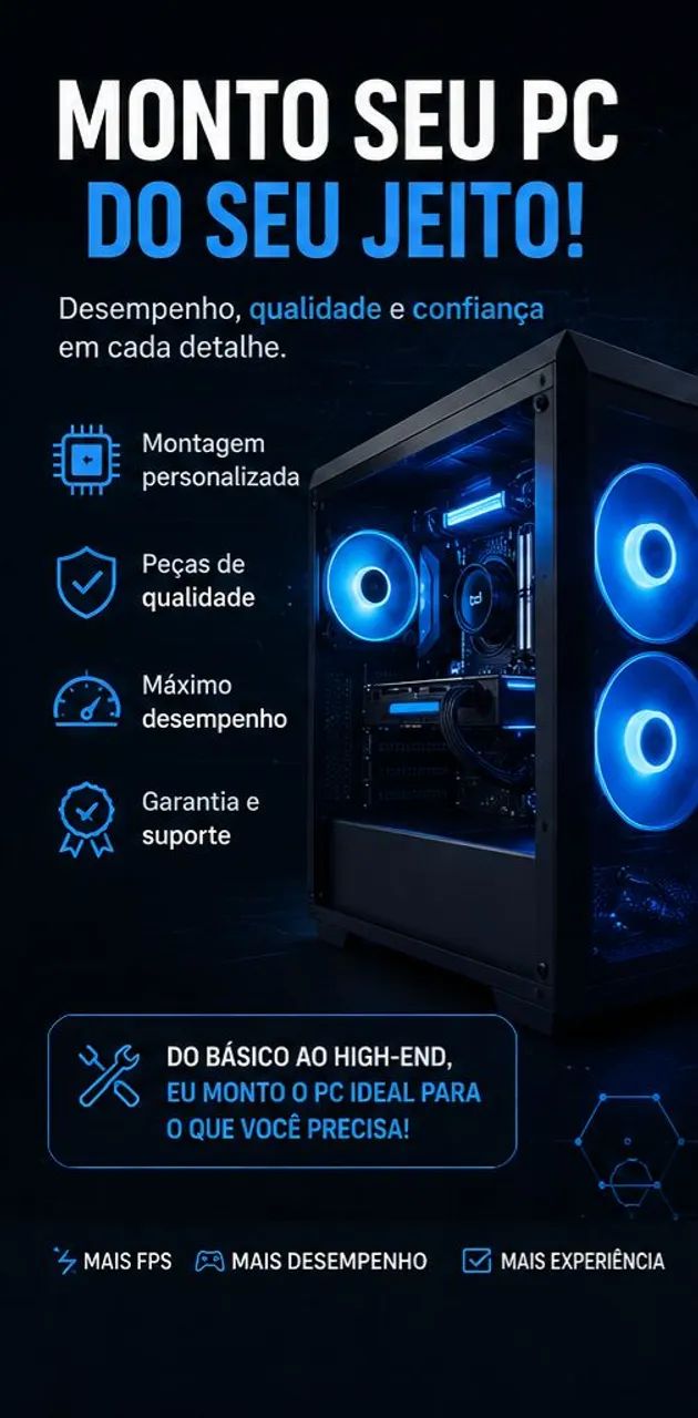 MONTAGEM, PREVENTIVA, REMOÇÃO DE VÍRUS FORMATAÇÃO do seu computador. - Foto 3