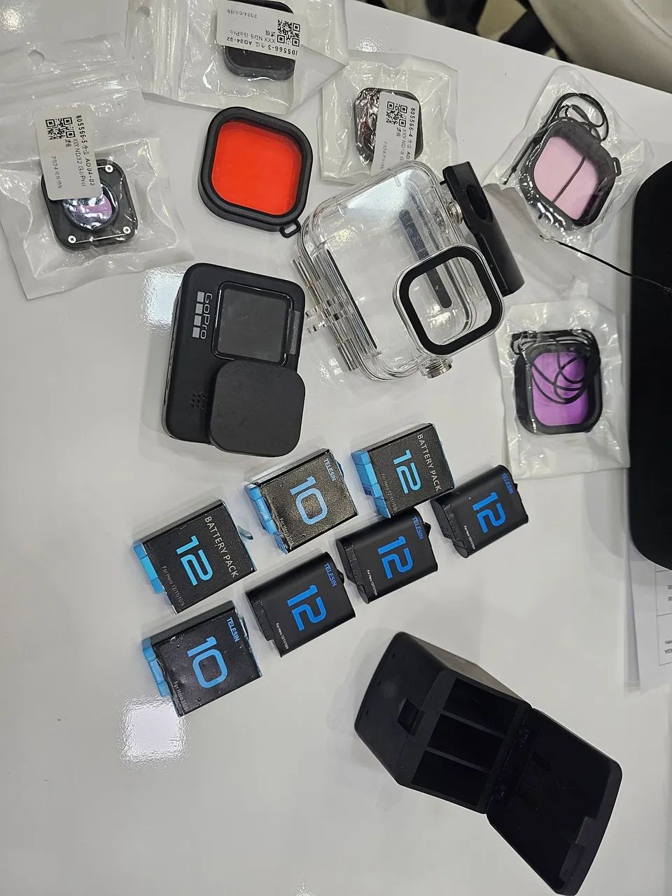GoPro Hero 9 Black - Kit Profissional (Menos de 1 ano) + 7 Baterias + Filtros ND - Foto 3