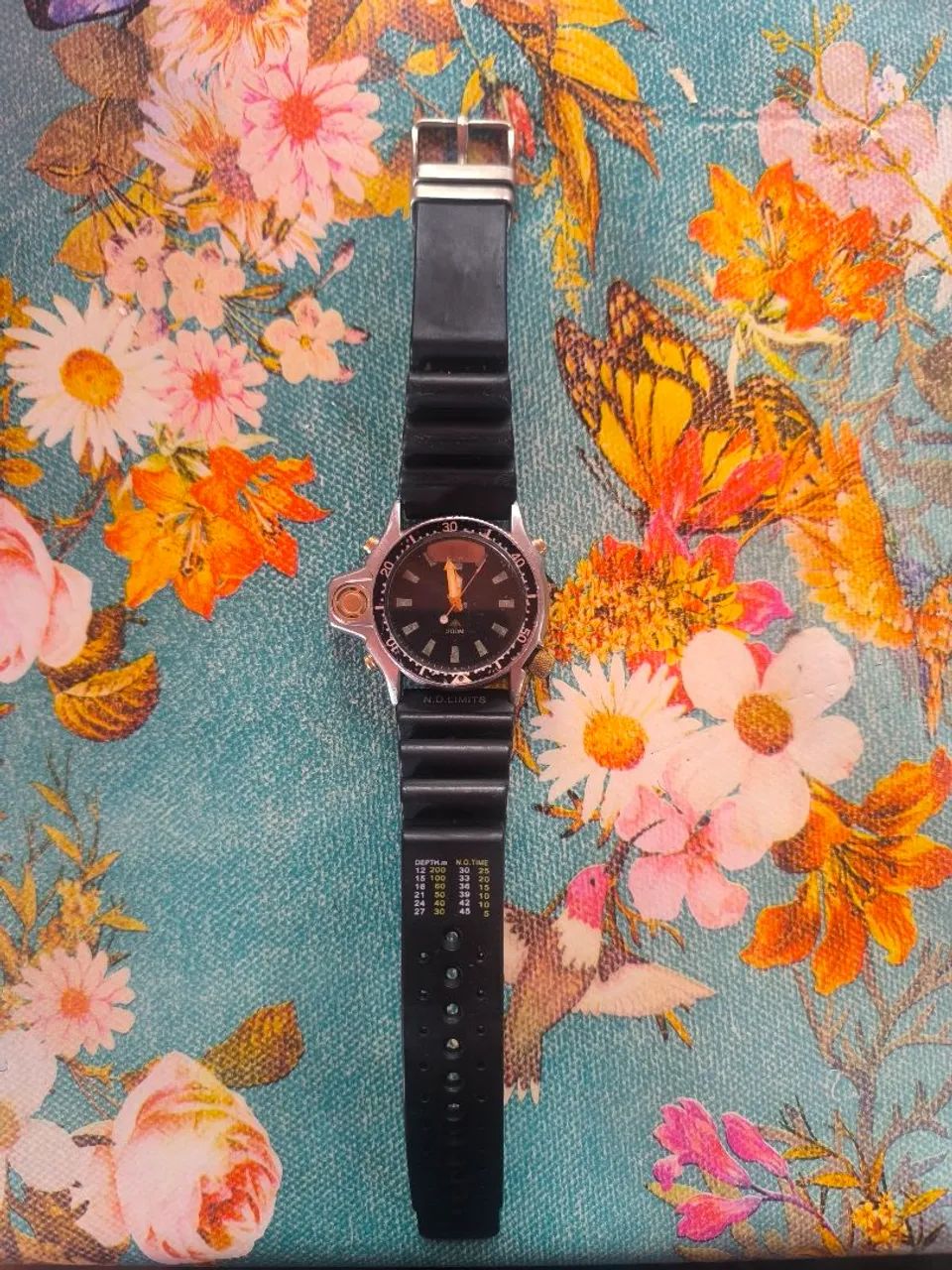 Relógio Citizen Aqualand CO22 Série Ouro 1986 *No estado* parado.  - Foto 5