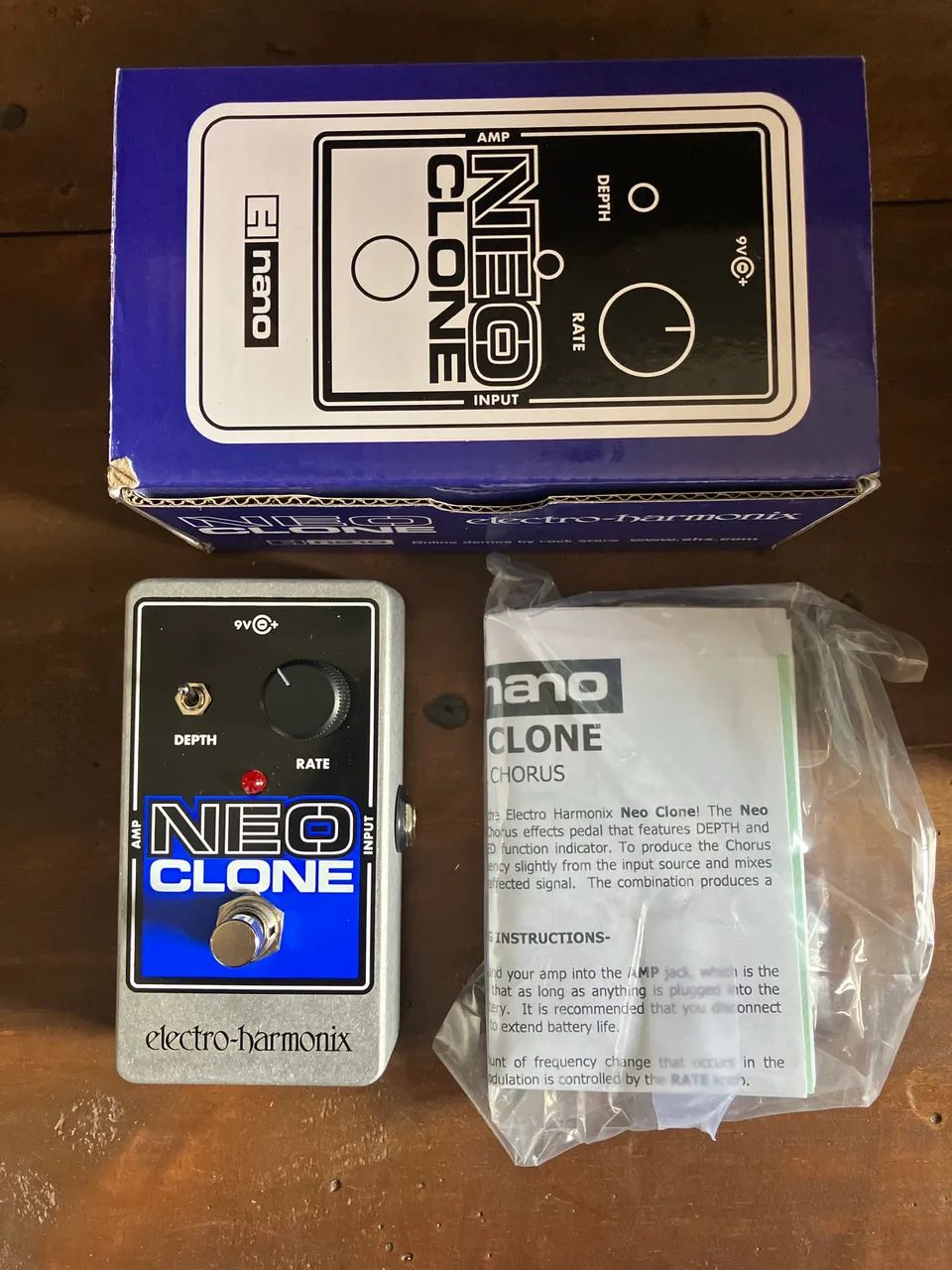 ギター ELECTRO-HARMONIX NEO CLONE Electro Harmonix Ehx Neo Clone - Instrumentos musicais - Graças