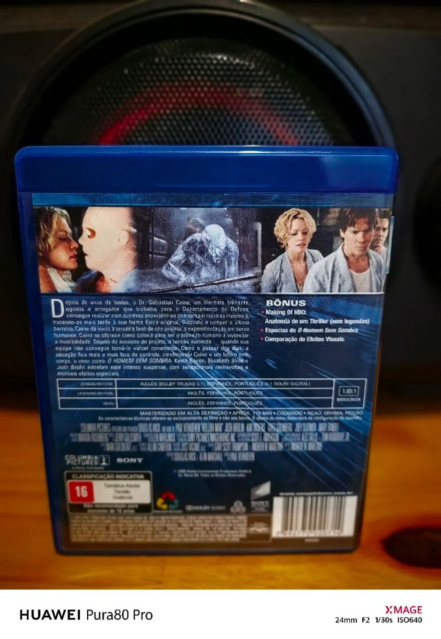 Blu-ray O Homem Sem Sombra - Foto 3