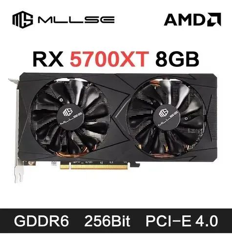Placa e vídeo Rx 5700xt-8GB  e rx570-4GB - Foto 2