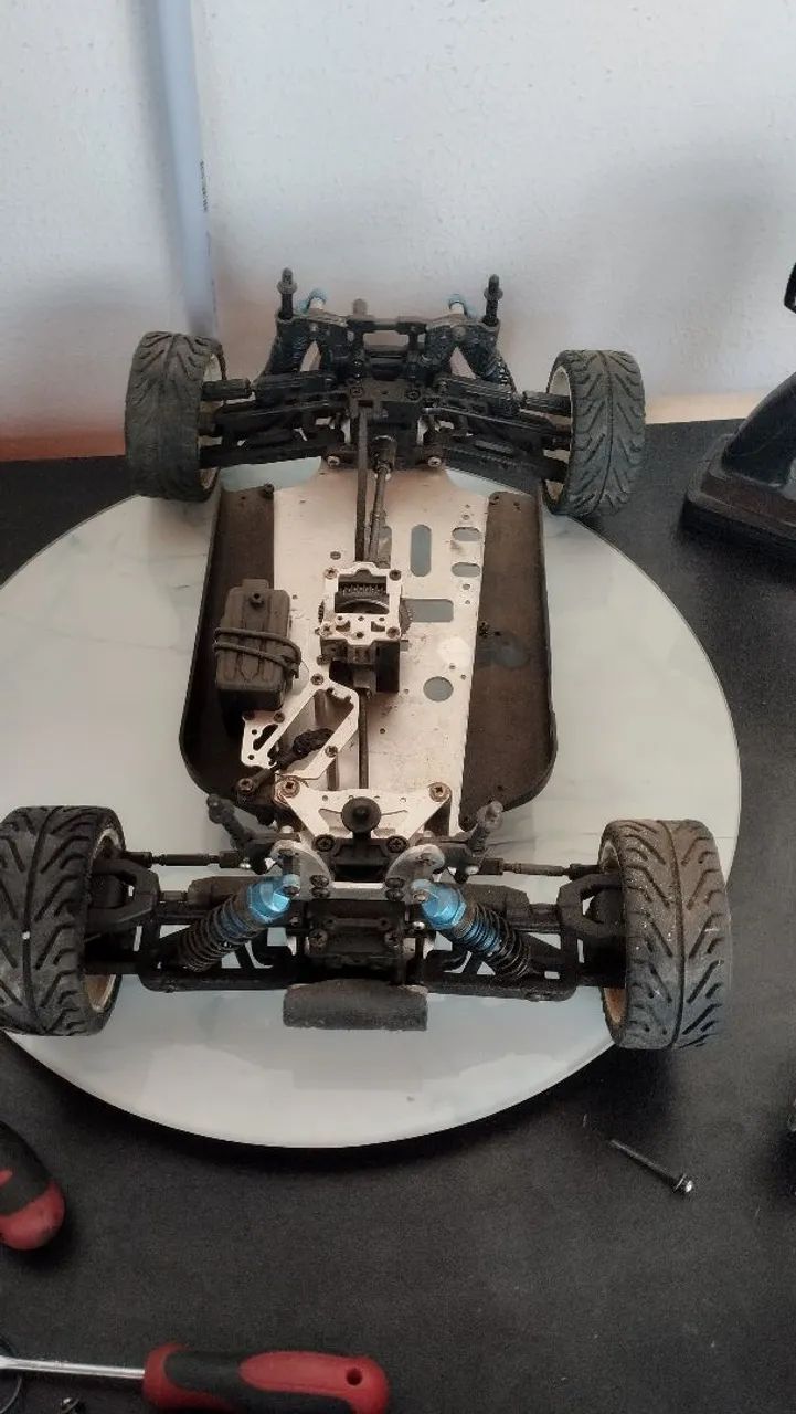 Automodelo 1/8 Chassi para Elétrico  - Foto 4