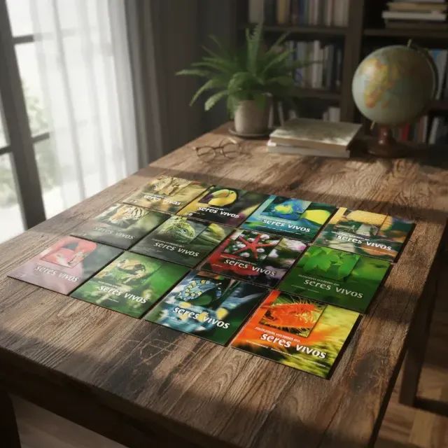 Coleção 12 Cds Multimídia: Seres Vivos