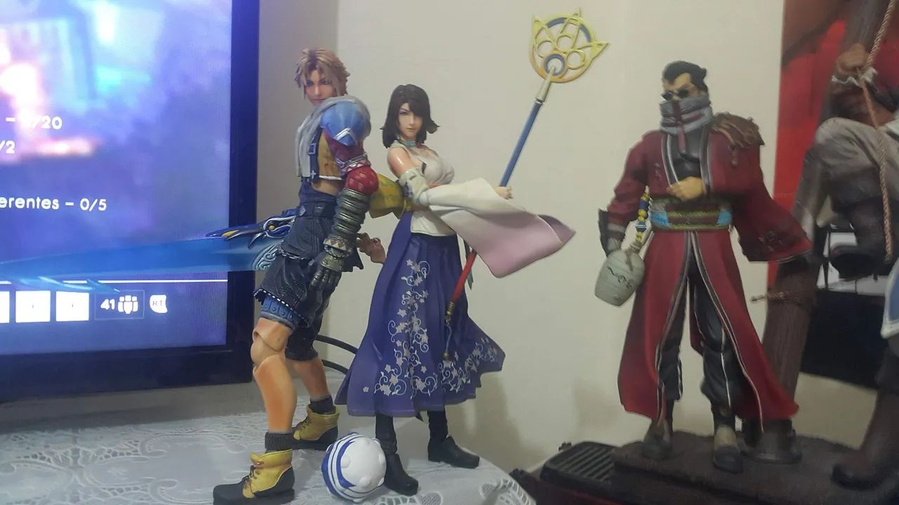 Final Fantasy X Coleção (Play arts Kai) - Foto 5