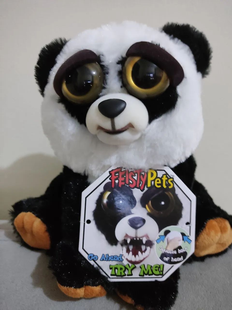 Feisty Pets Pelúcia Panda