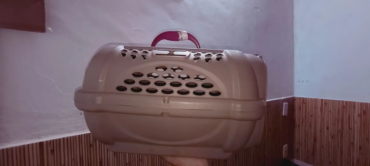 Caixa transportadora para pet + Galo de brinquedo. - Foto 5