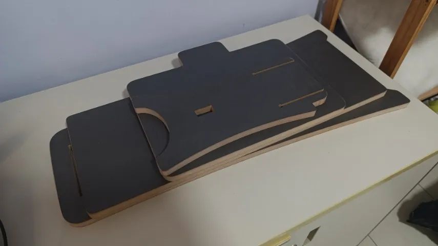 Suporte Standing Desk para Notebook com níveis de altura. - Foto 4