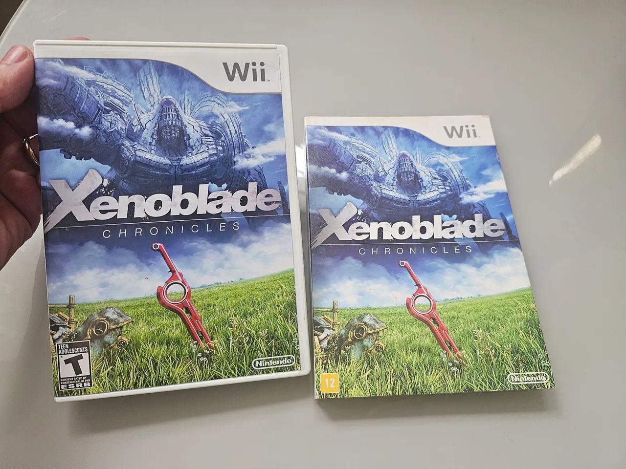 Jogo original Xenoblade nintendo wii - Jogos de Vídeo Game