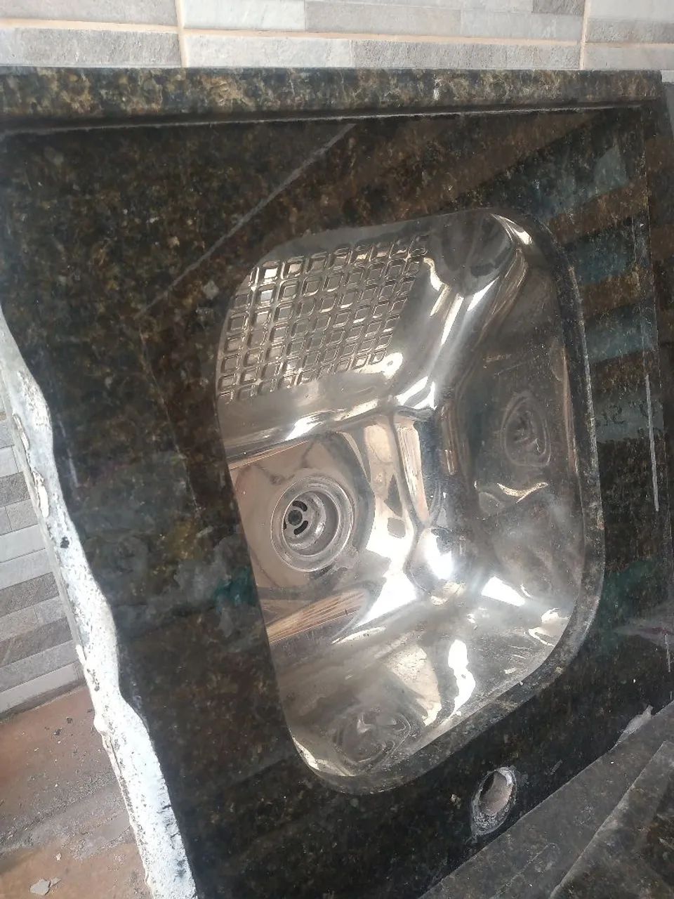 Tanque de inox pedra de granito  - Foto 5