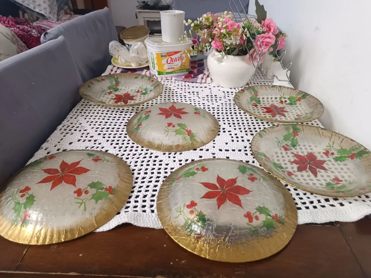 Jogo de pratos decorados  - Foto 2