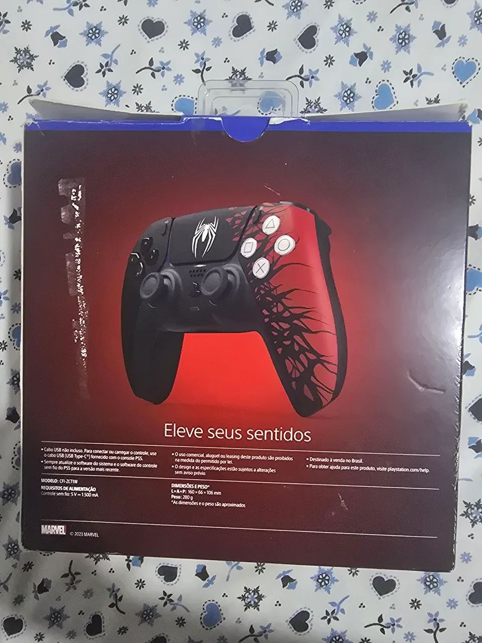 Controle PS5 DualSense Spider-Man 2 Original - Foto 2