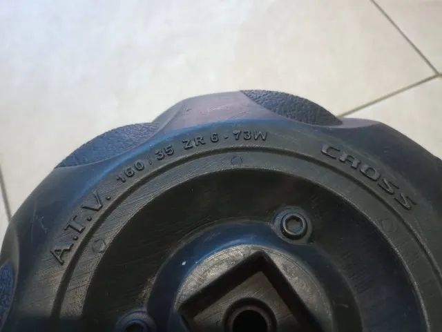 Par de rodas triciclo Bandeirante  - Foto 5
